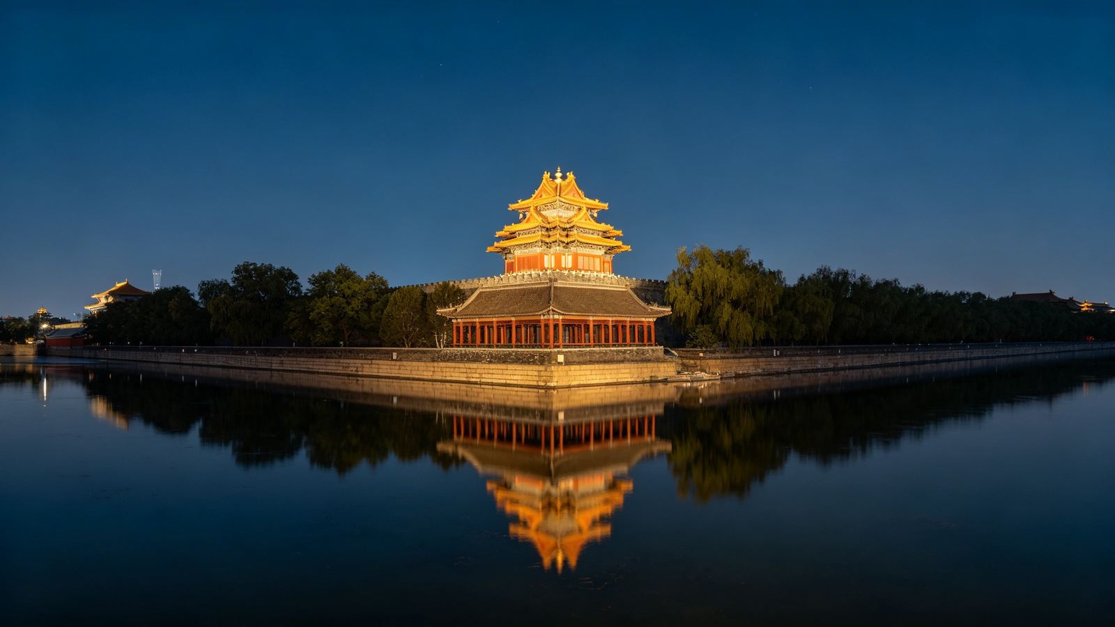 故宫角楼夜景