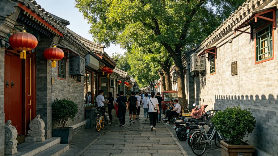 南锣鼓巷胡同